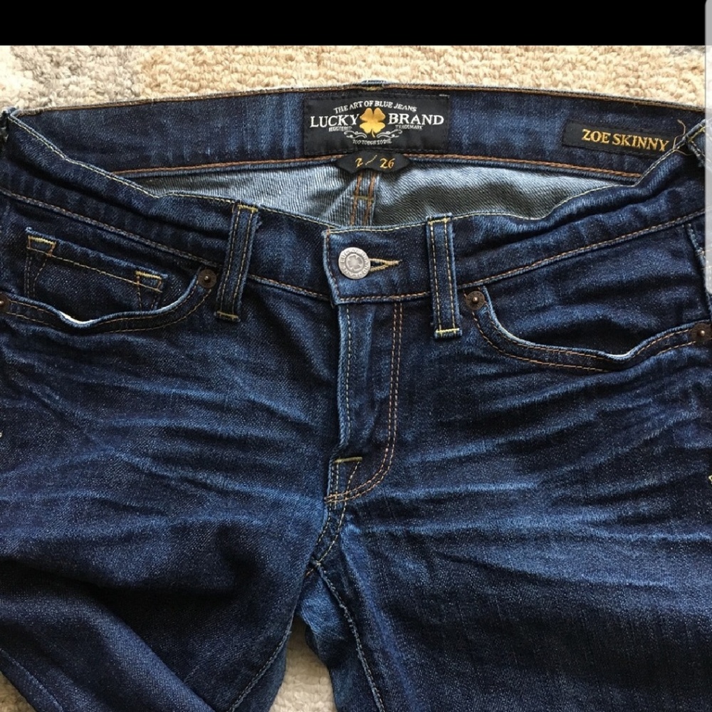 Lucky brand zoe skinny